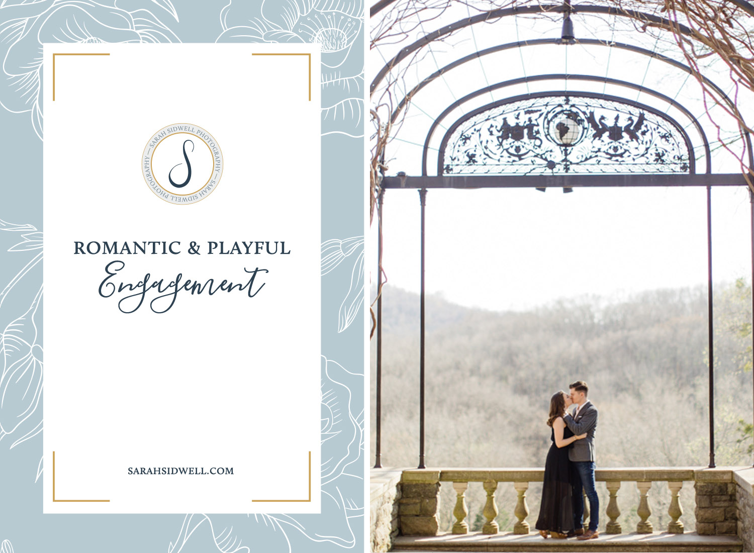 couple chooses nashville's best locations for their engagemnt session when they visit Cheekwood & Pinewood Social during their photo session.jpg