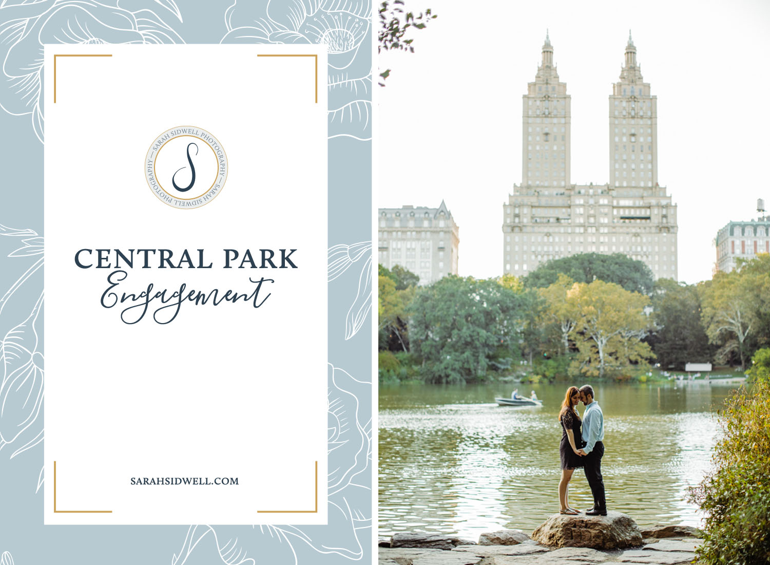 Romantic Central Park Engagement Photos taken by Nashville, Tennessee based photographer for New York City couple's destination wedding at the Cordelle.jpg