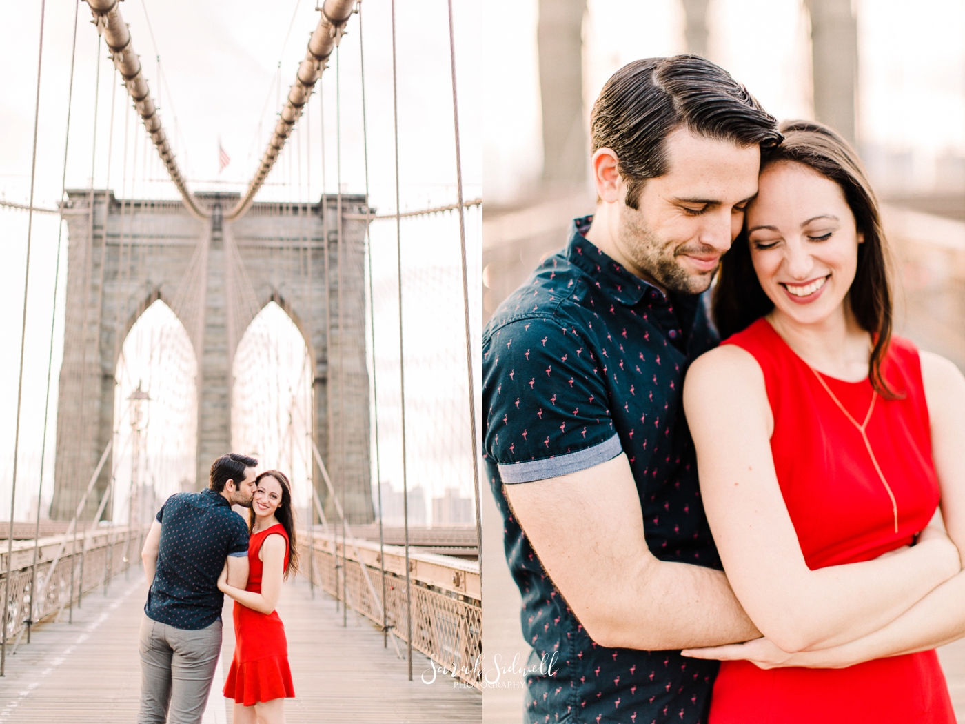 A man hugs his fiance.  | Sarah Sidwell Photography | Nashville Engagement Photographer
