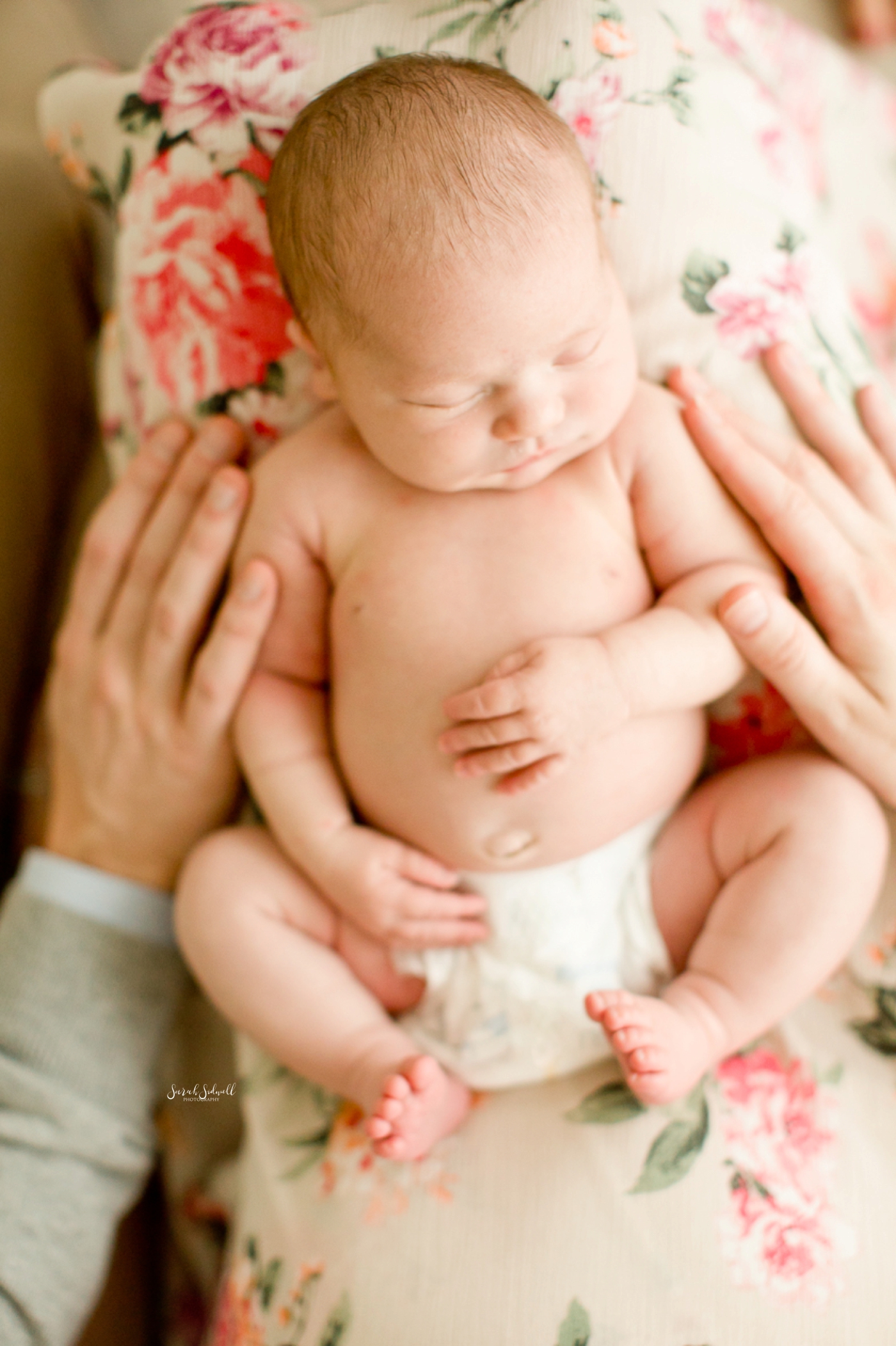 Natural Newborn Session | Sarah Sidwell Photography