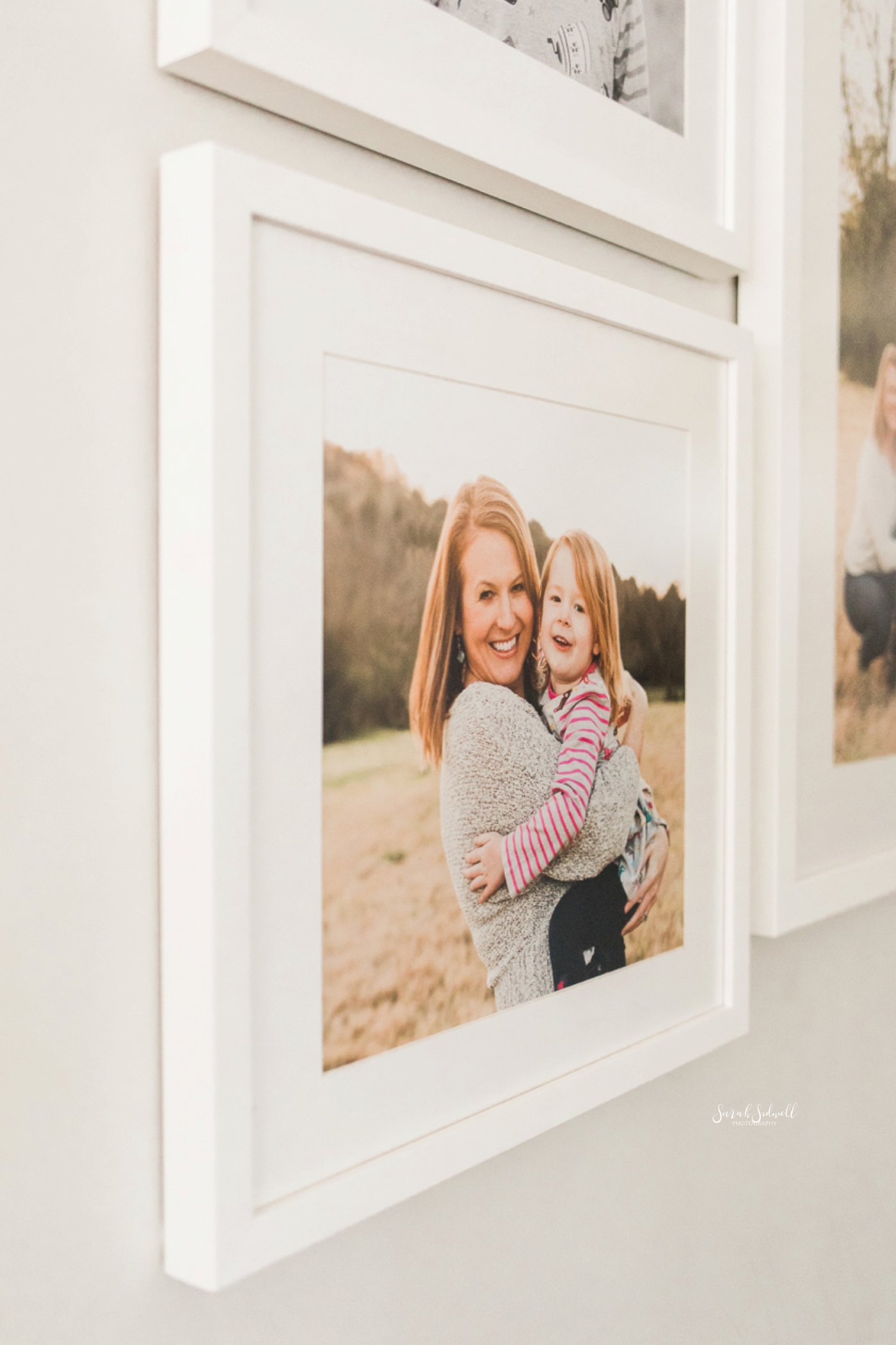 Gallery Wall Install | Sarah Sidwell Photography