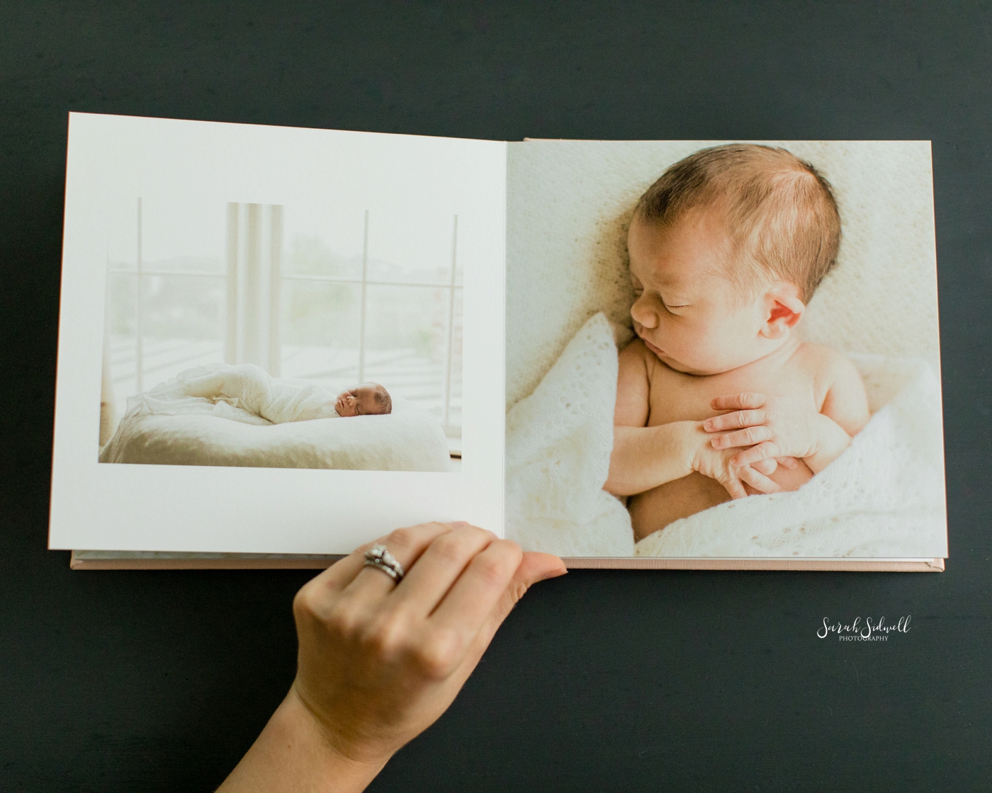 Newborn Photo Album | Evelyn
