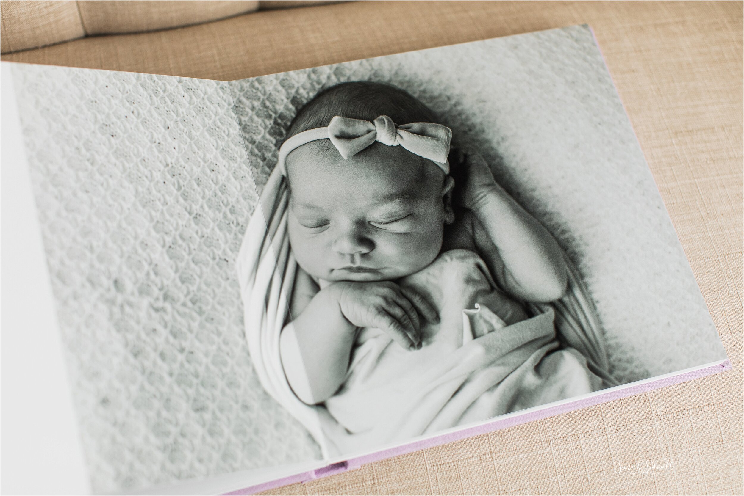 Newborn Photo Album | Grace