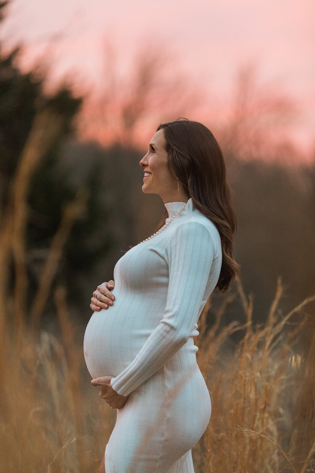 Maternity Session With Sibling | Maggie