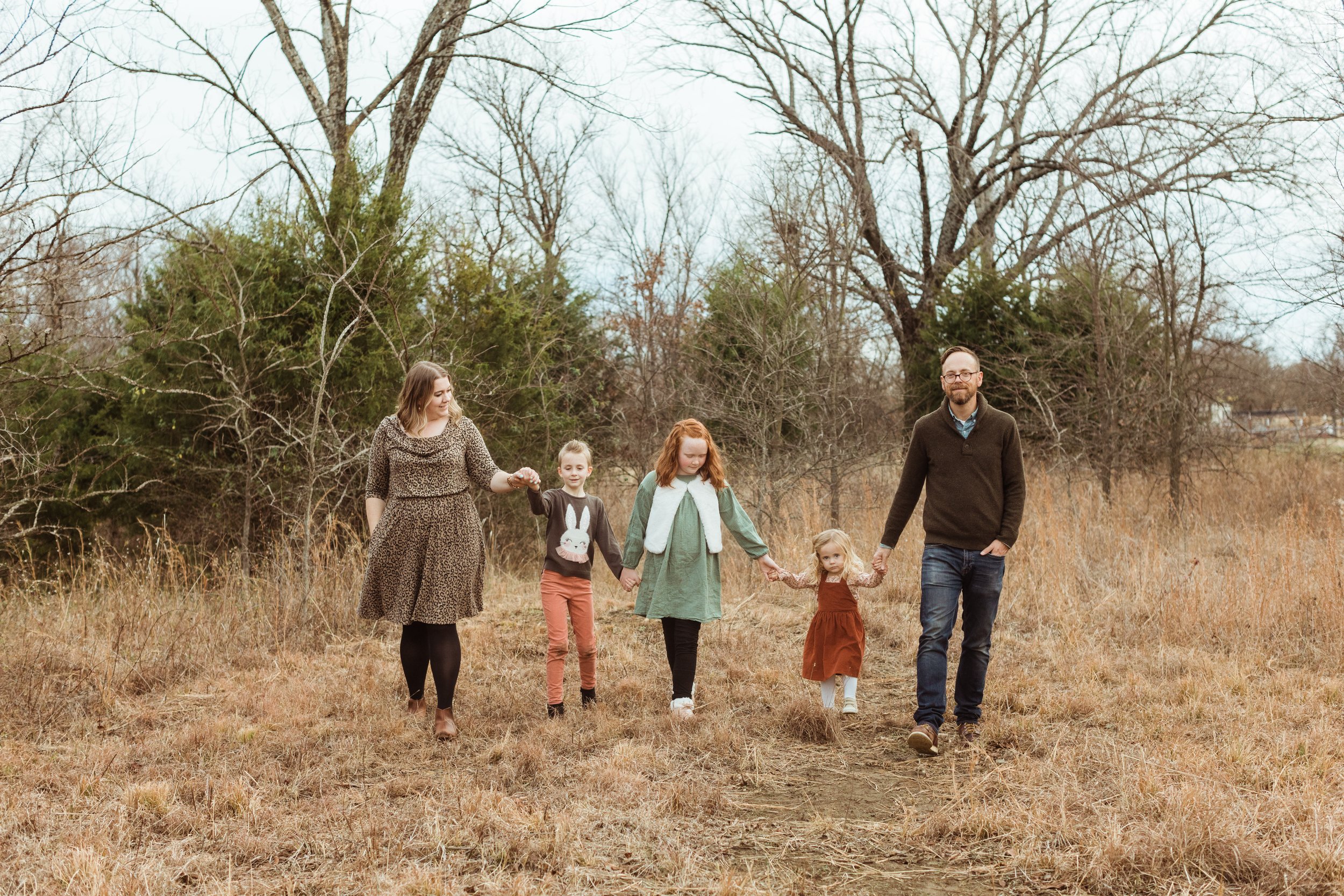 Nashville Outdoor Fall Family Photos | Palmer Family