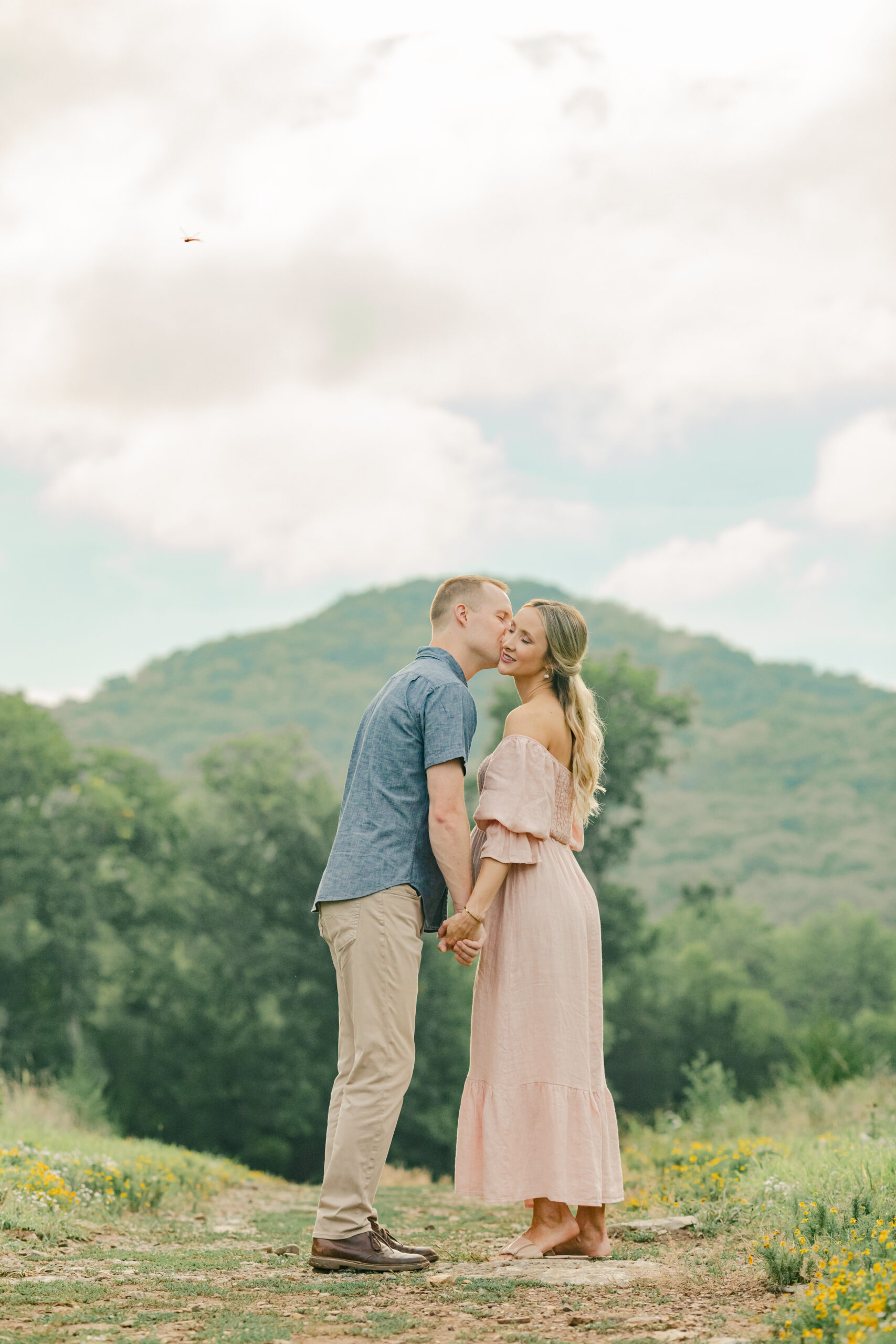 Outdoor Spring Maternity Session in Nashville TN