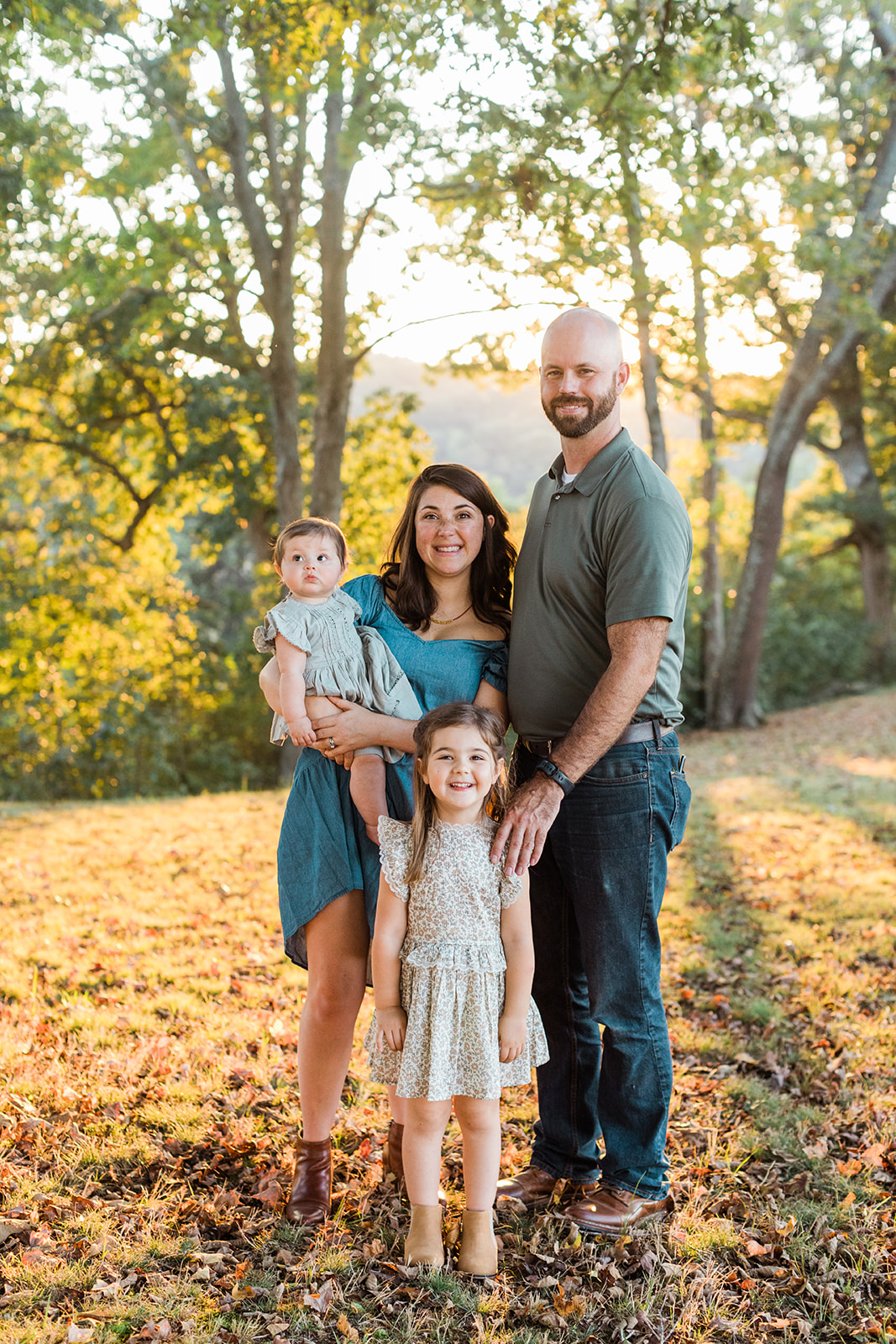 outdoor family photos in Nashville  Tennessee.