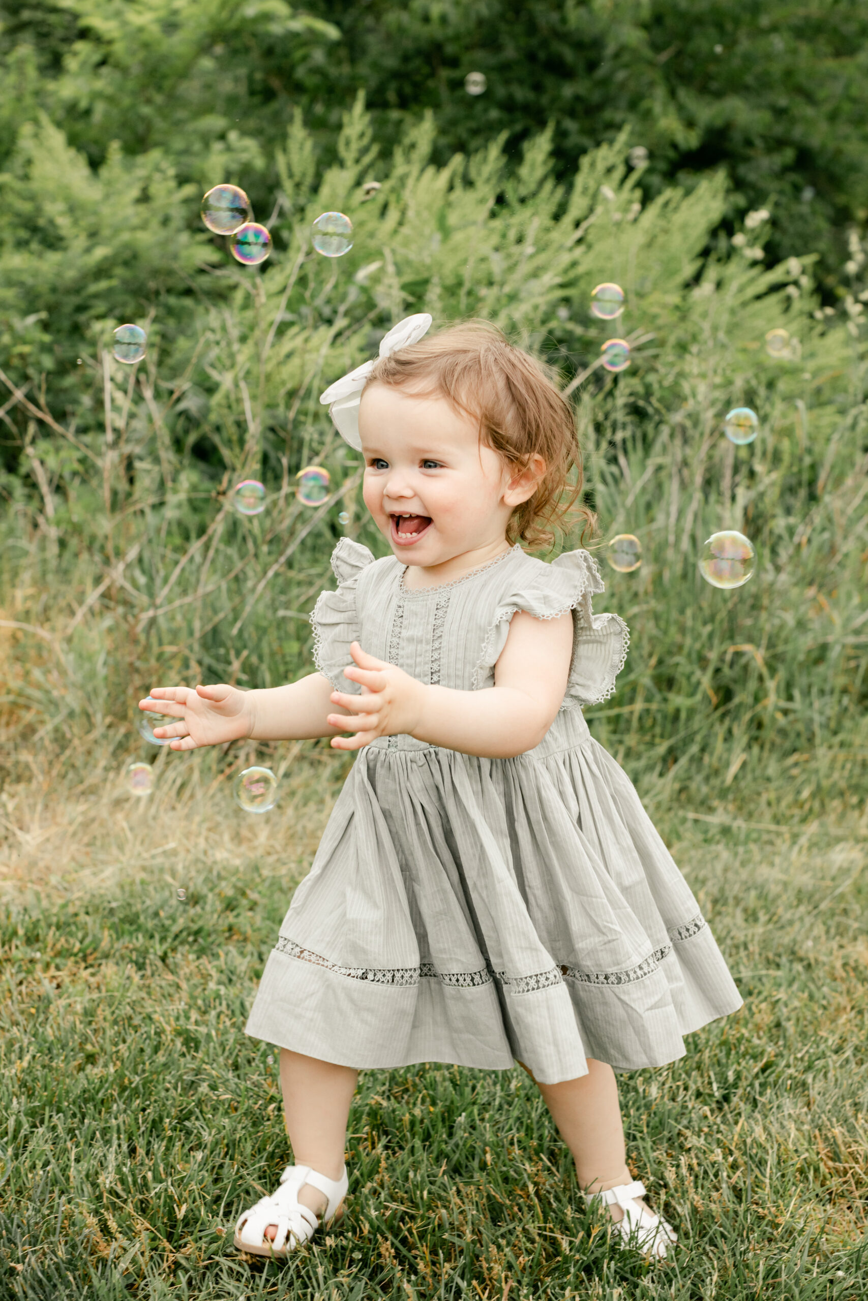 18 month baby girl session in Franklin TN.