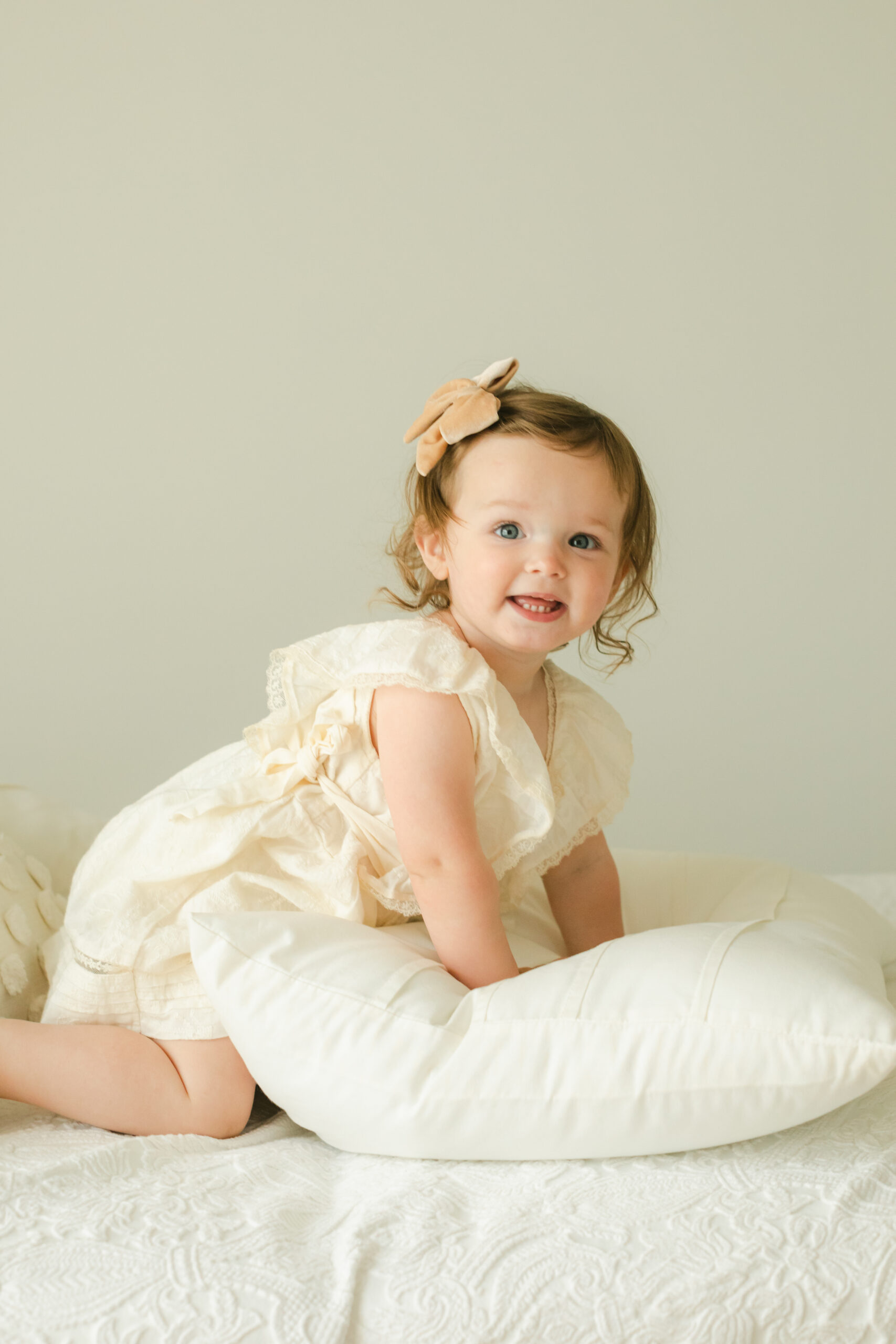 18 month baby girl session in Franklin TN.