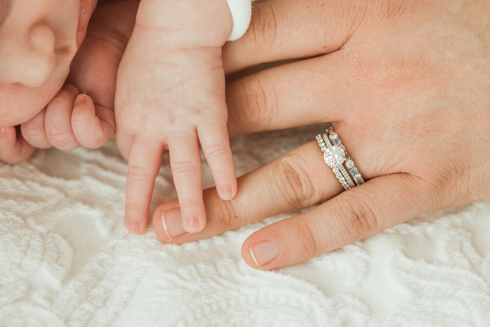 nashville newborn session. photo of newborn baby girl hands