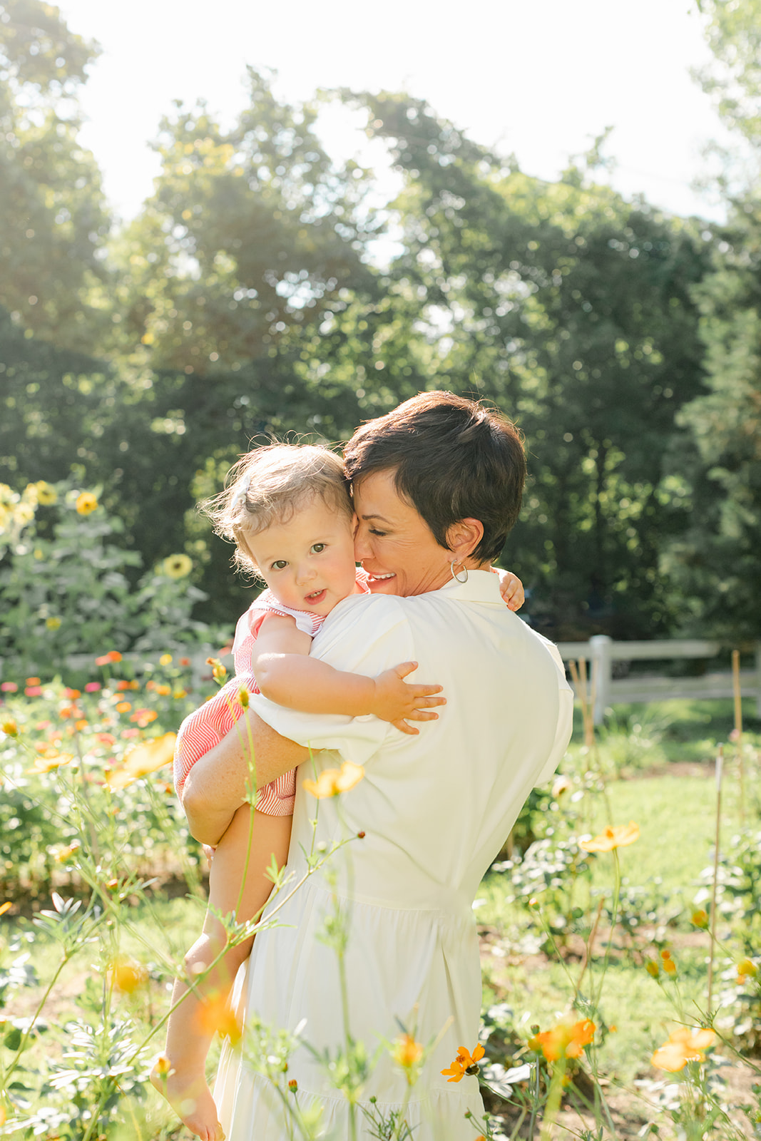 grandma and baby girl. four generational session in nashville tennessee
