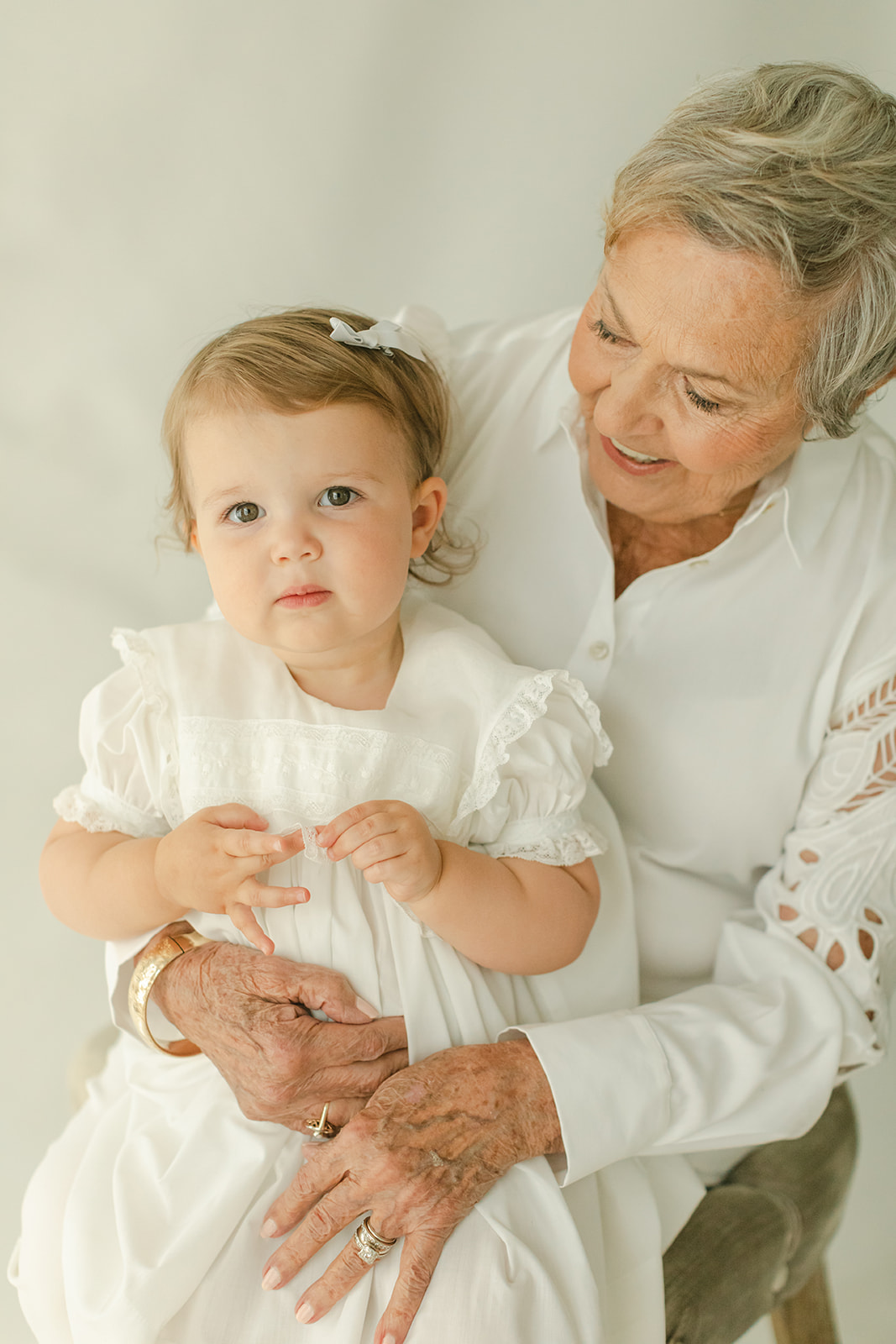 great grandma and baby girl. four generational session in nashville tennessee