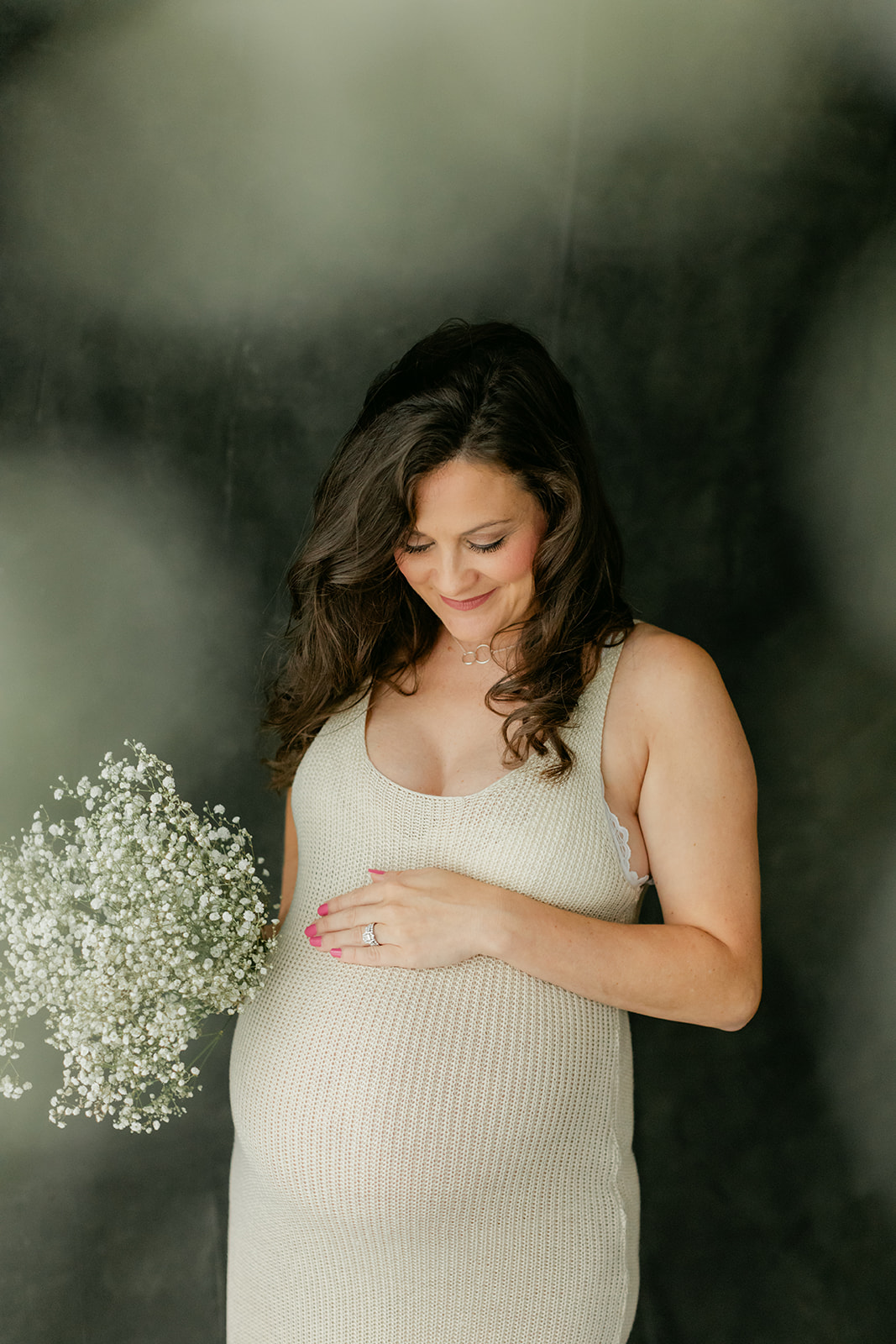 moody maternity session