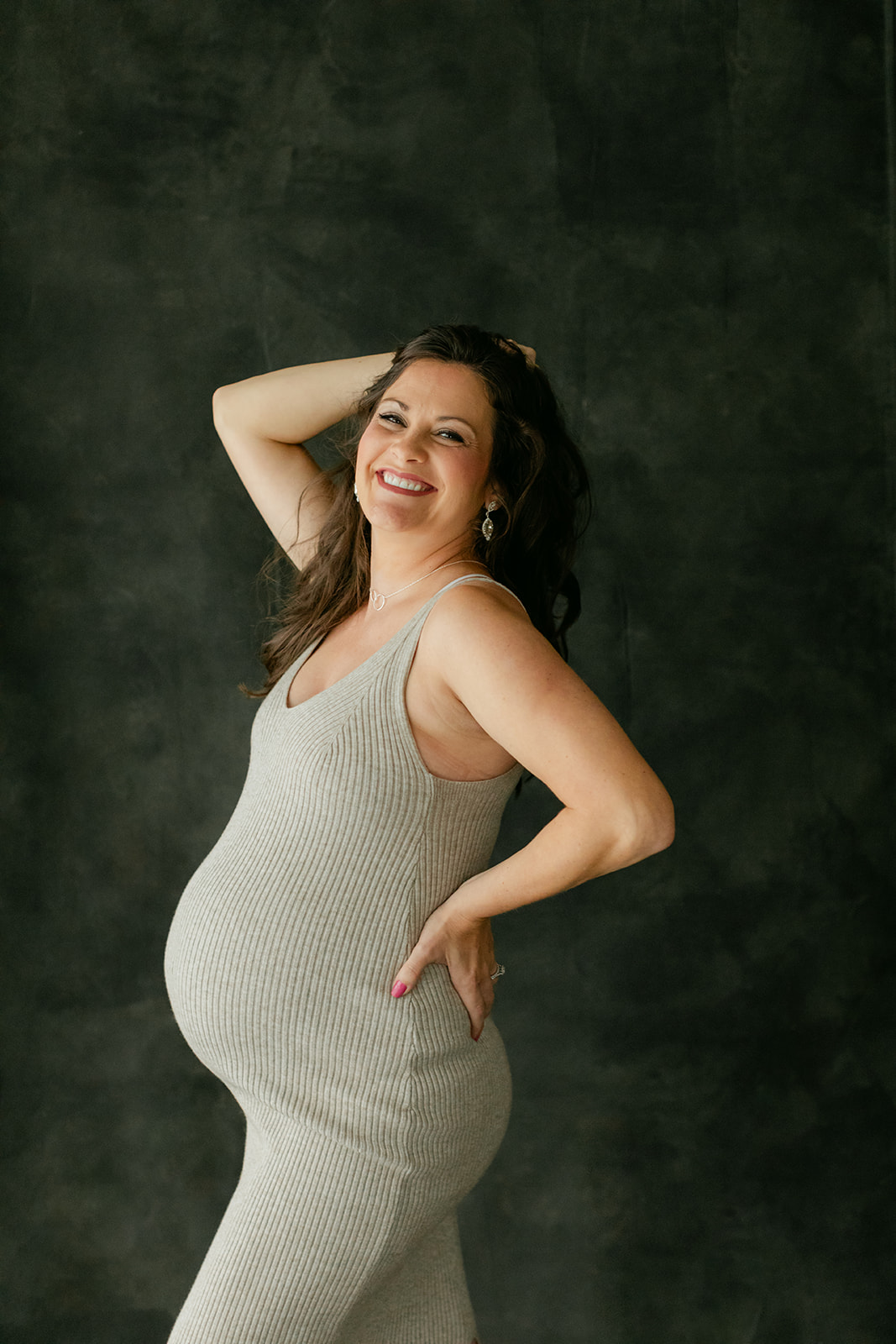 moody maternity session