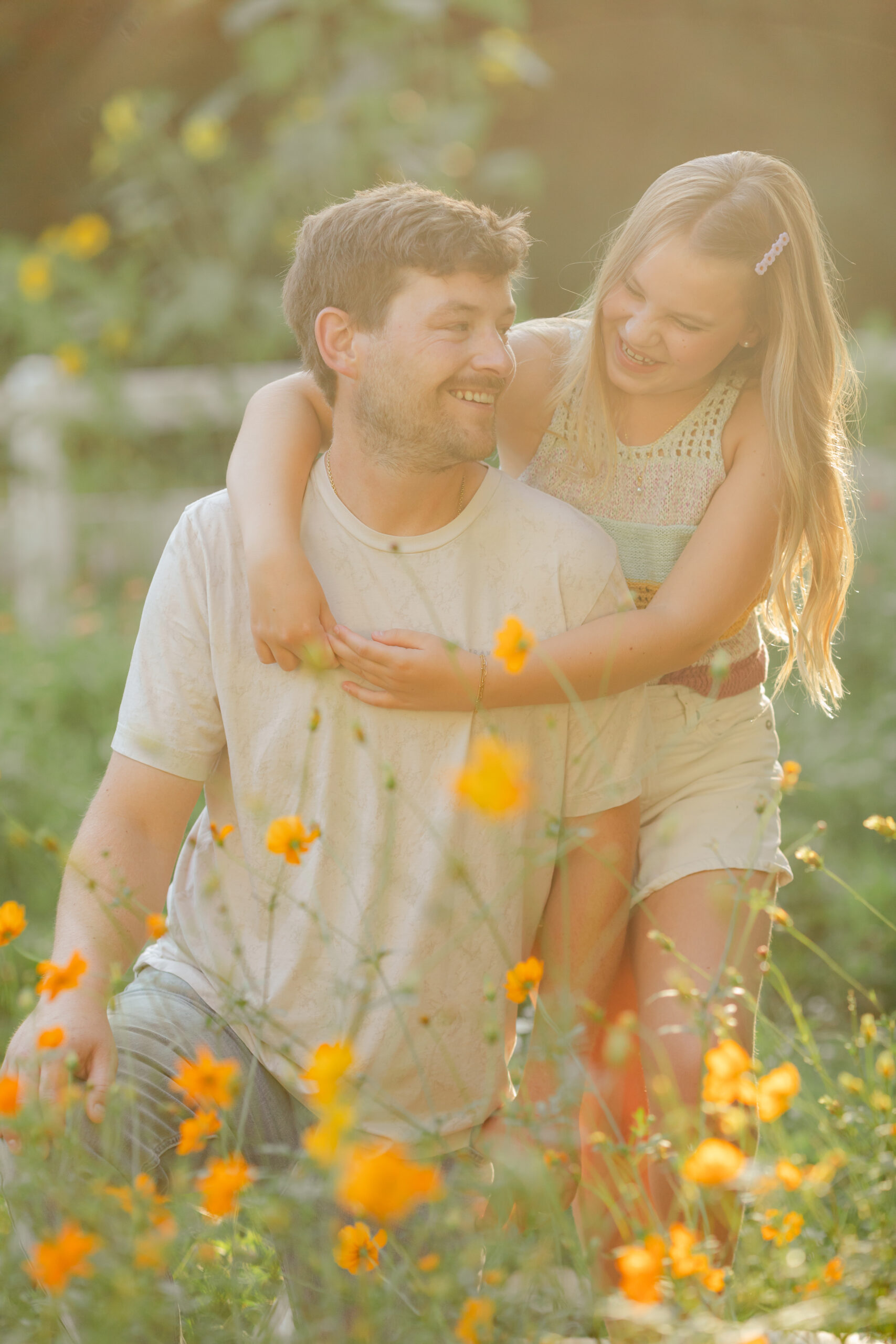 dad and daughter