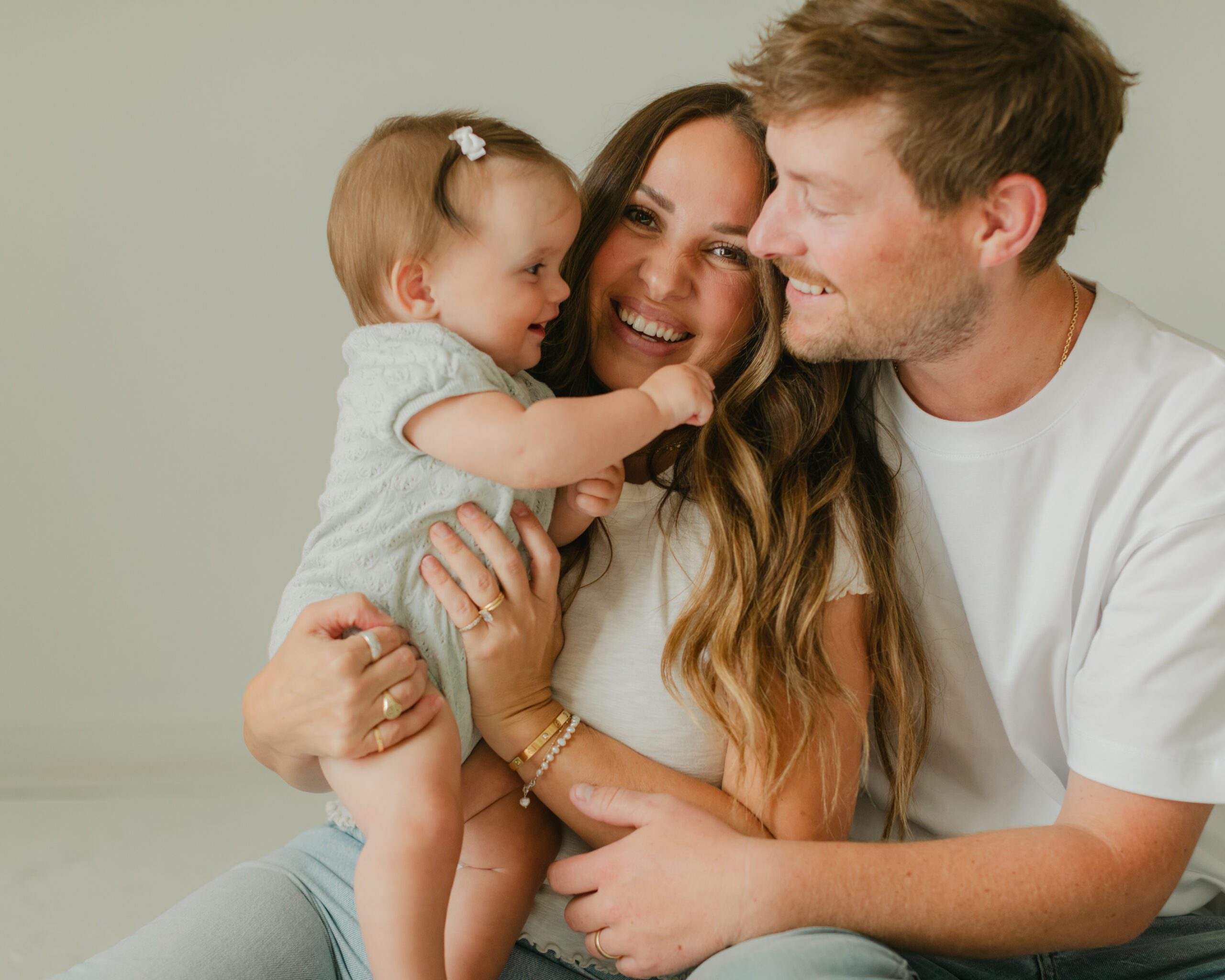 parents with baby girl