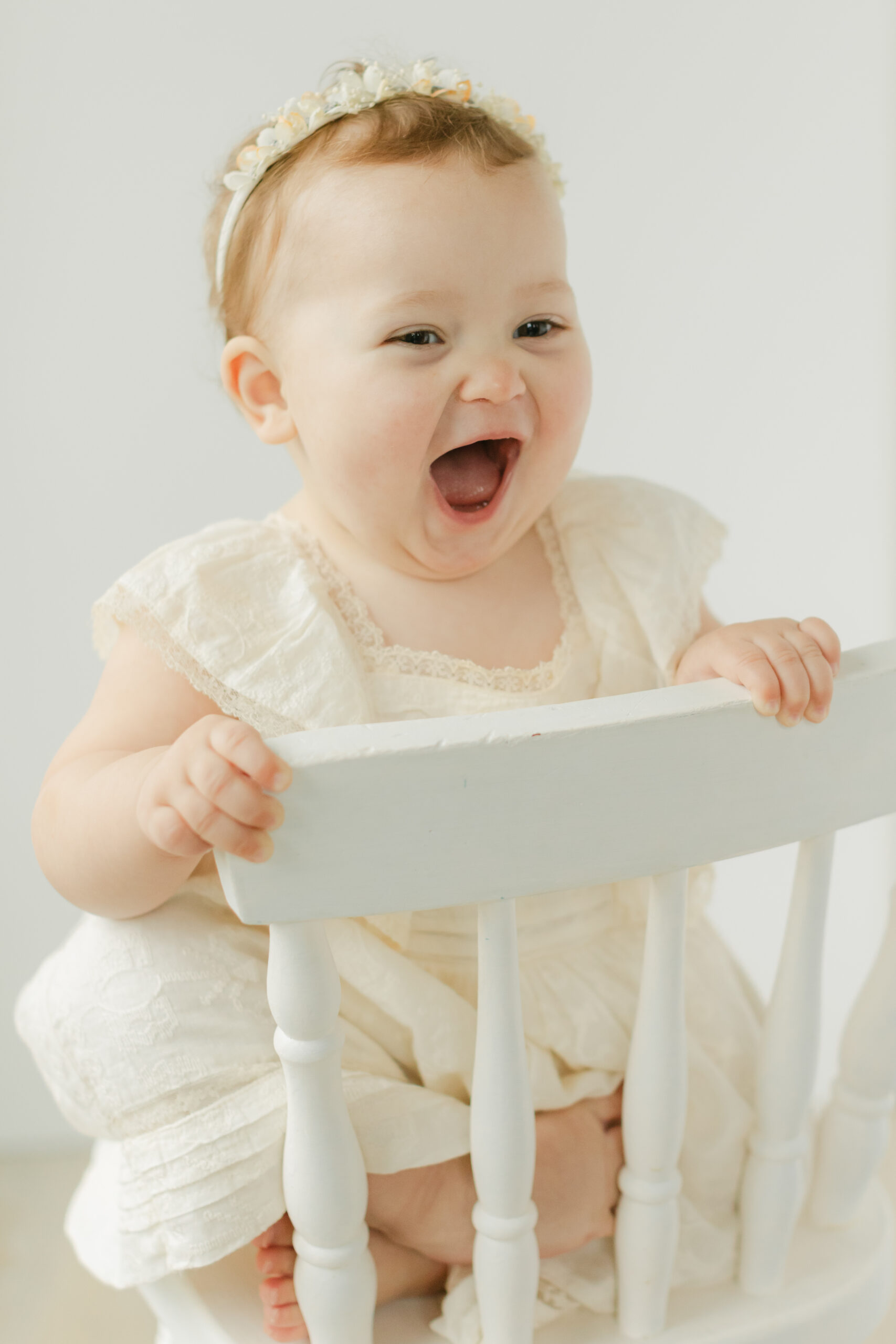 1 year baby milestone session