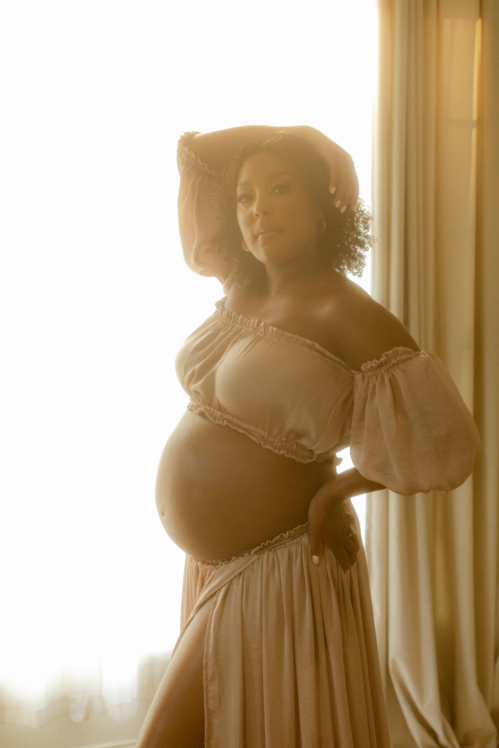 solo maternity session