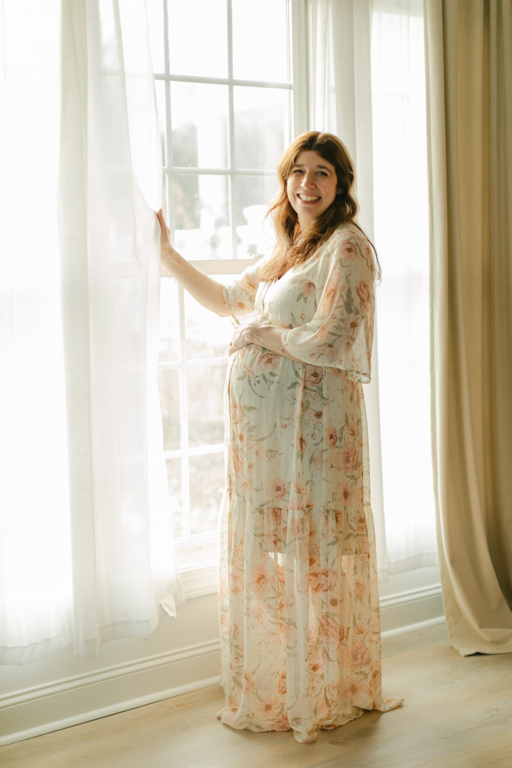 solo maternity session