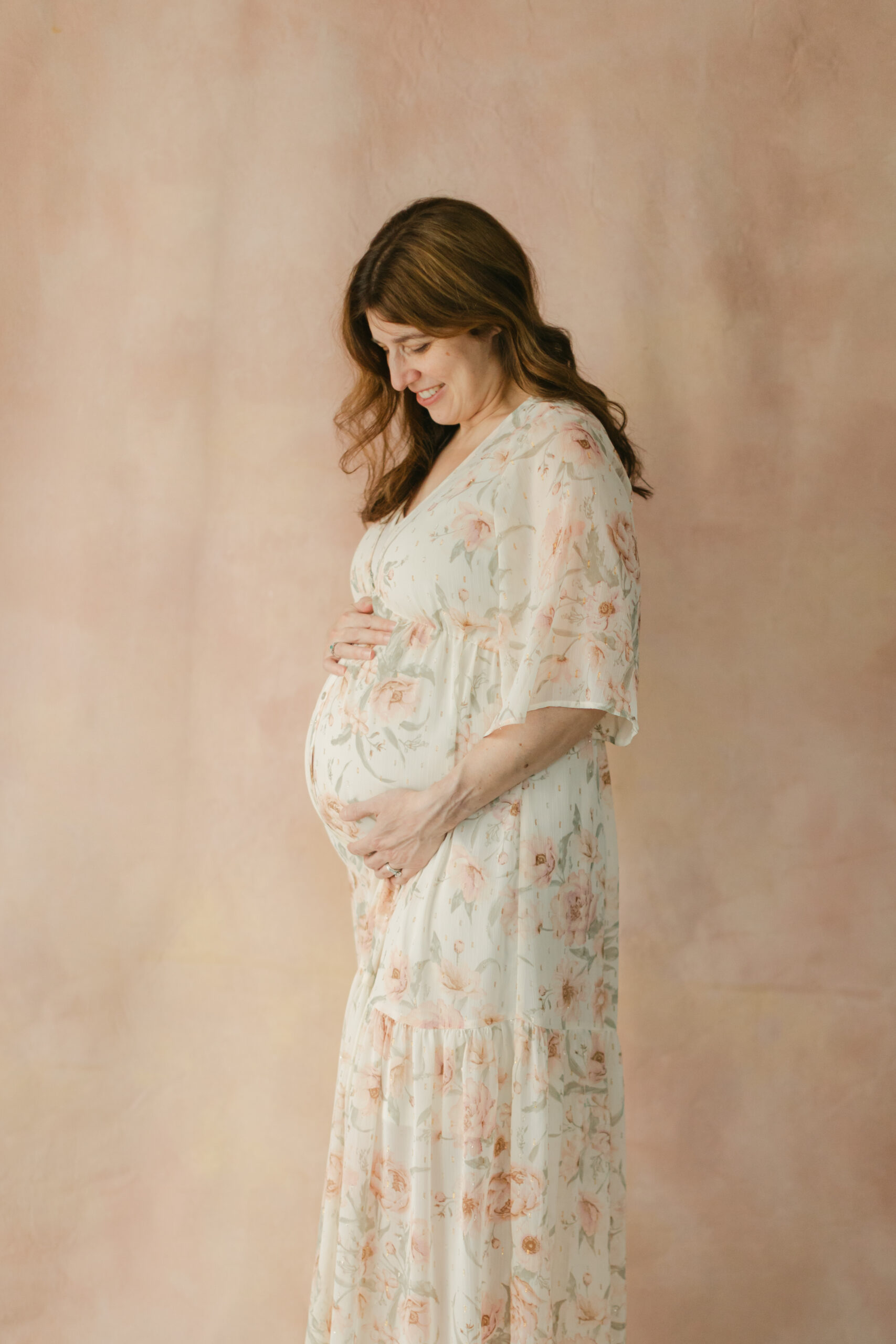 solo maternity session