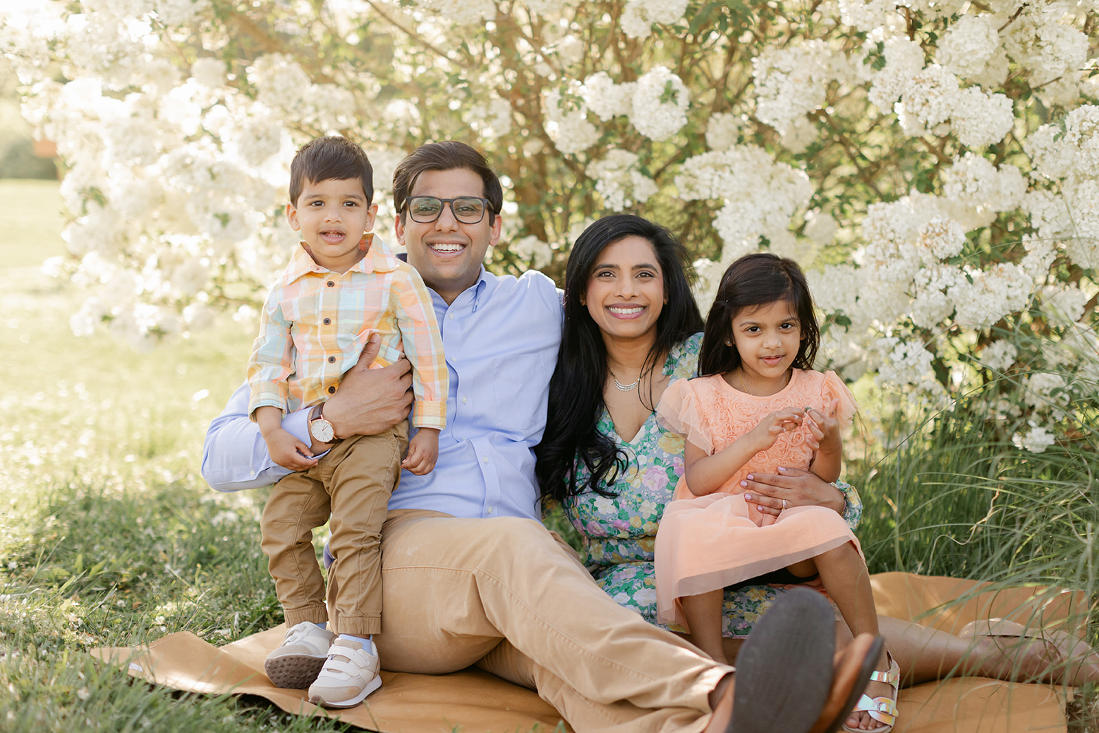 spring family session