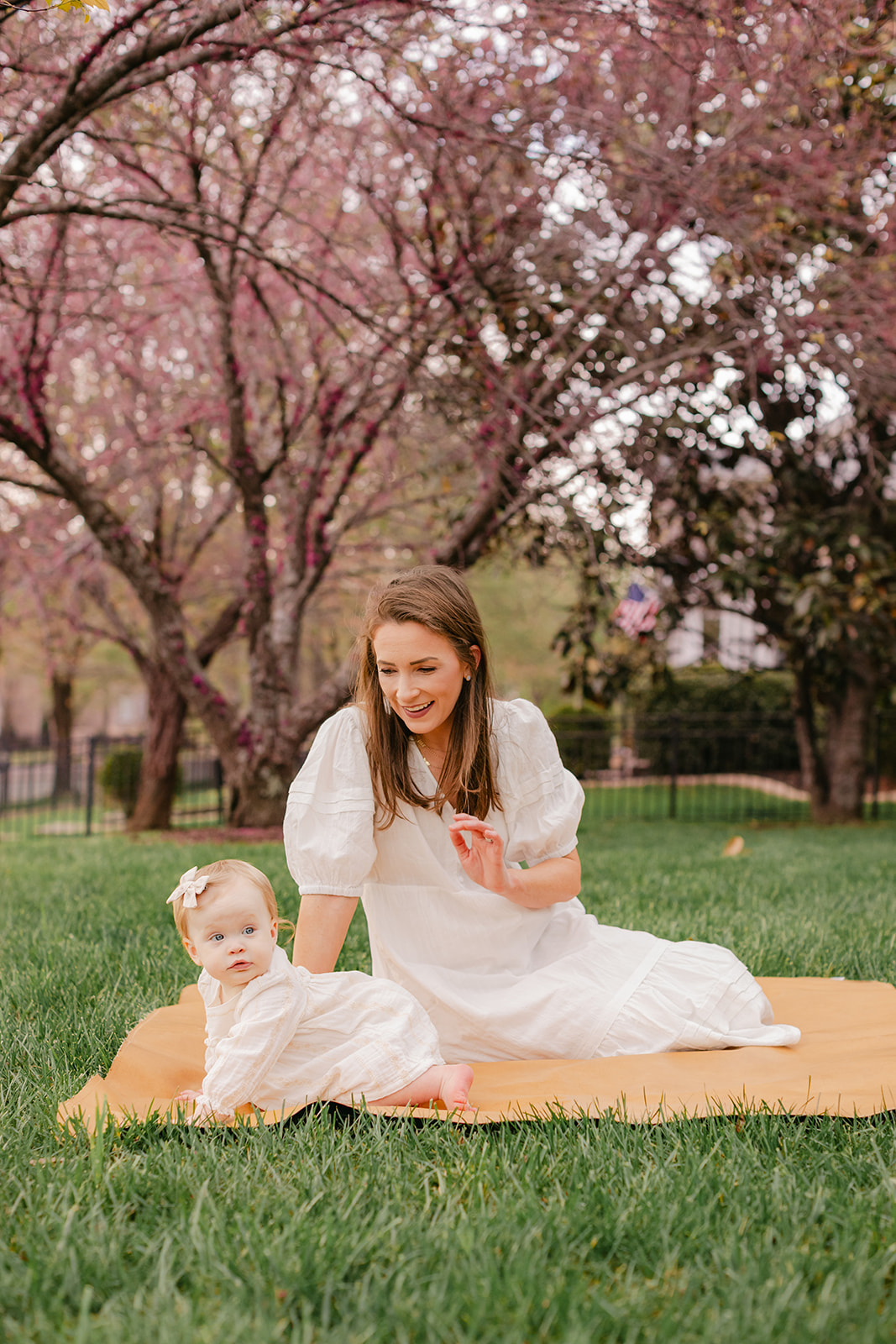 mama with her 1 year old girl