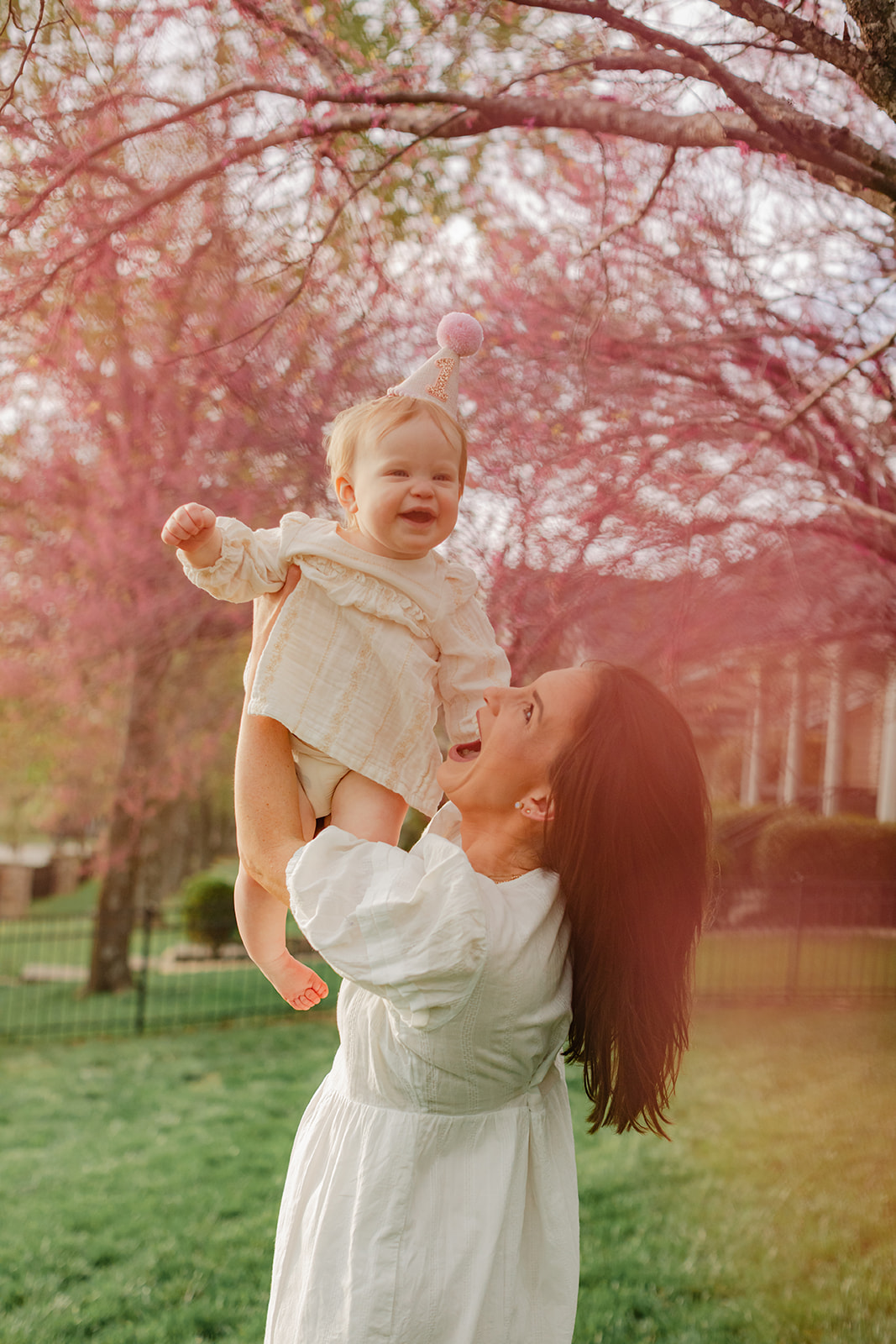 mama with her 1 year old girl