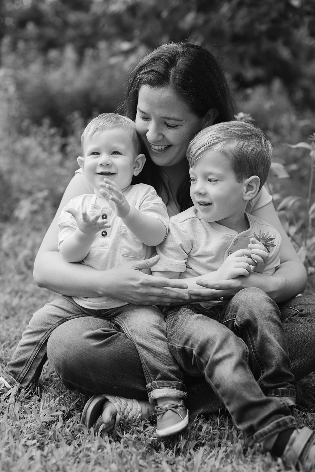 mama and her two boys