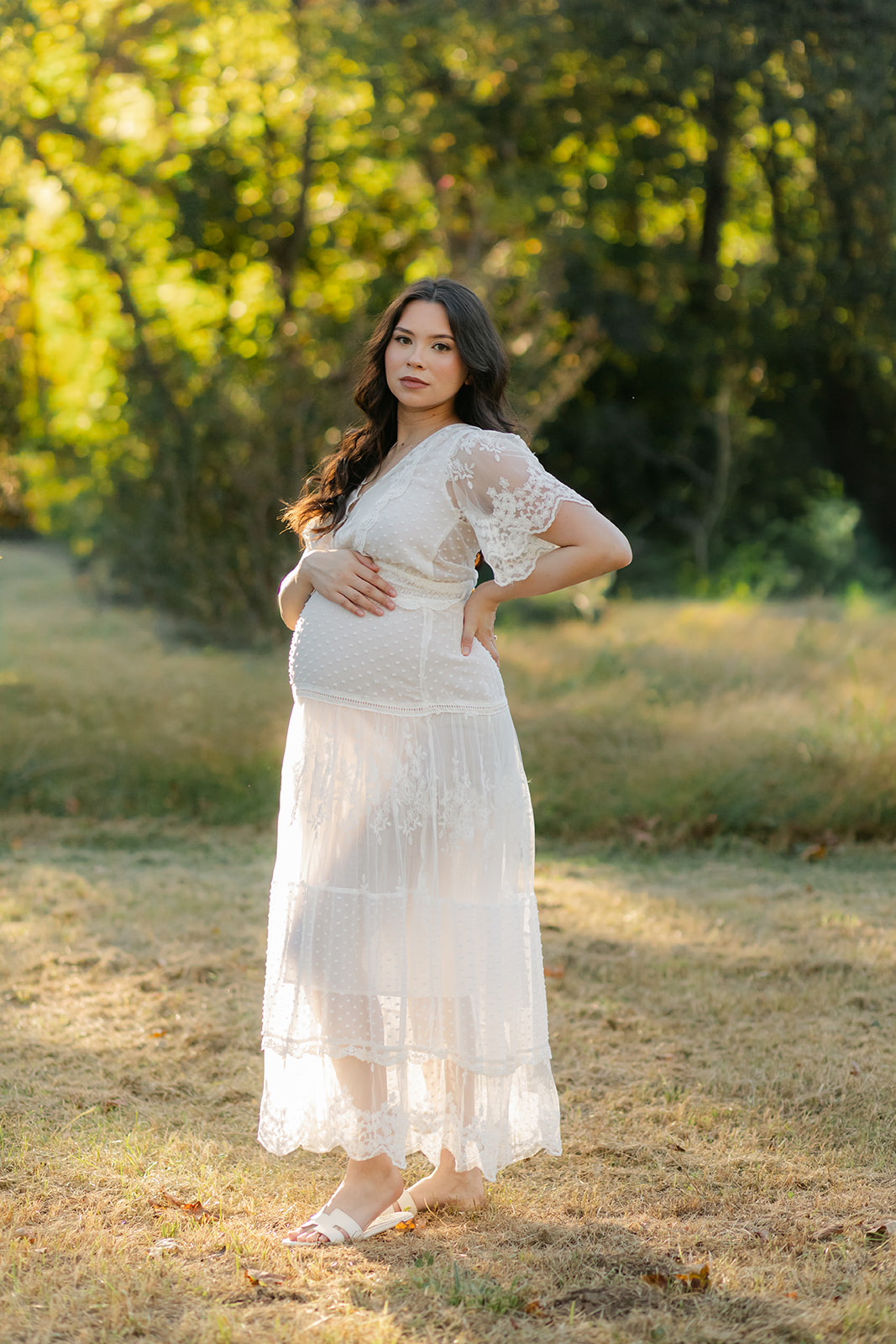 outdoor maternity session