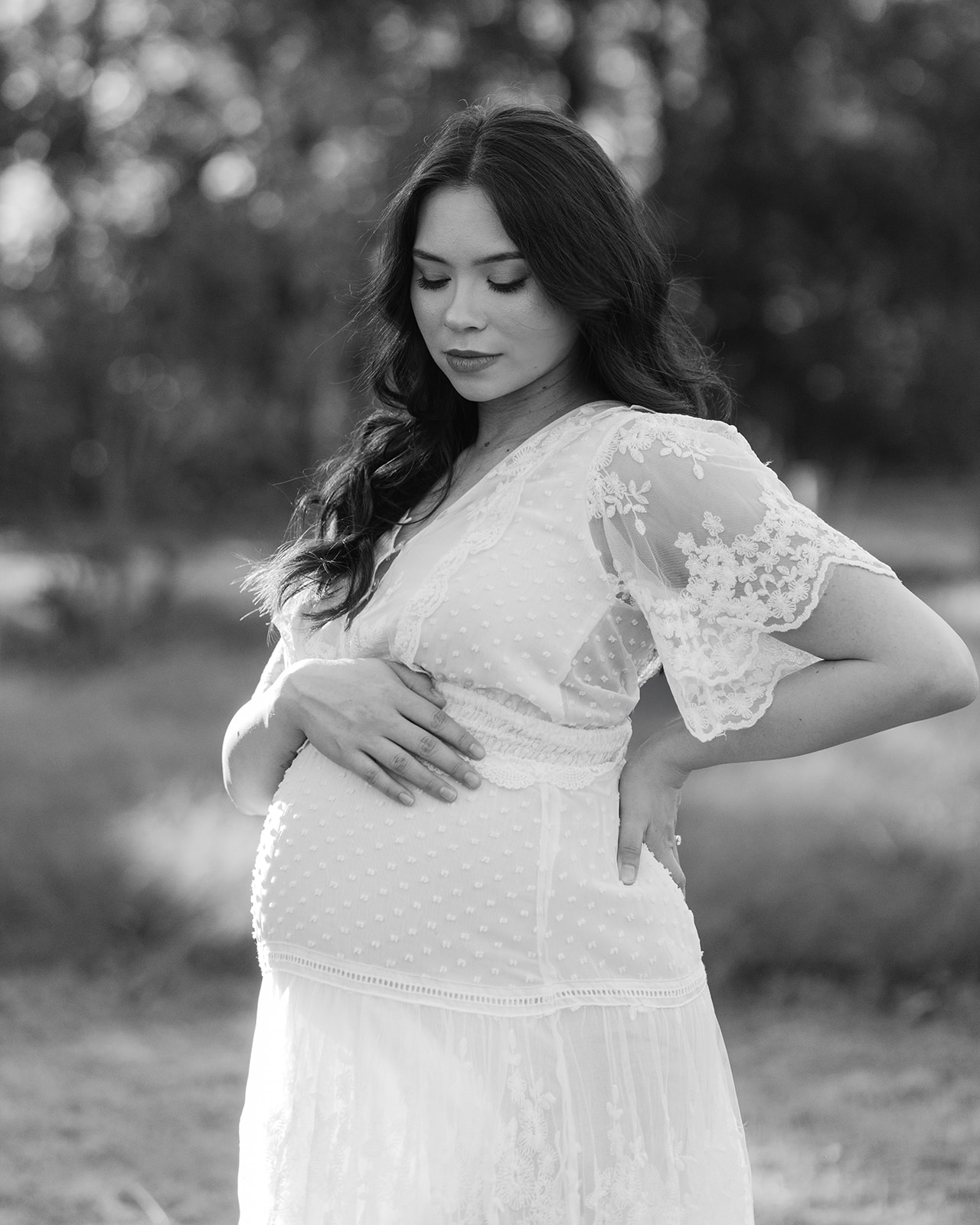 outdoor maternity session