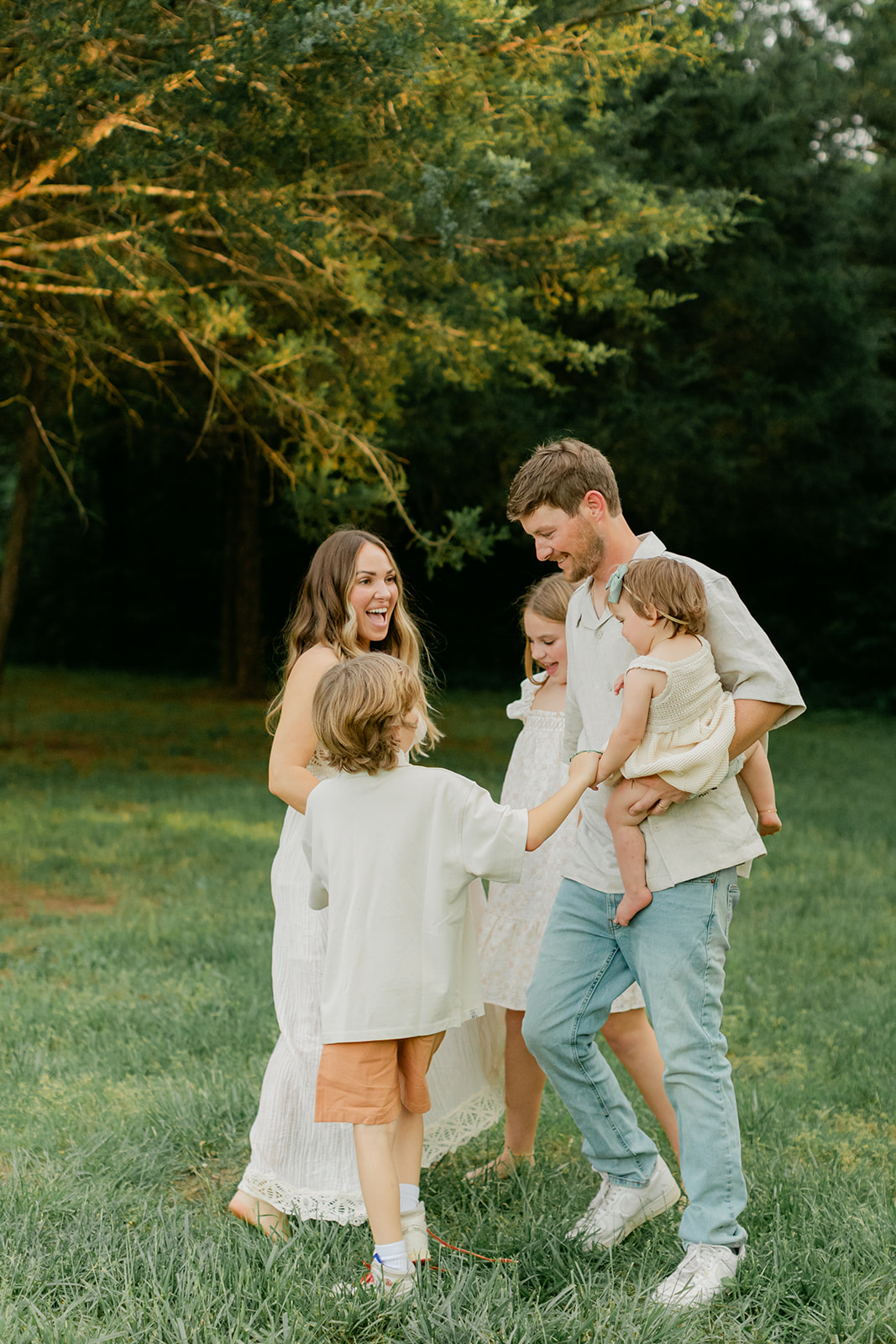 outdoor family photo
